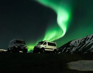 Exkurze na polární záře na Islandu