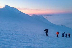 Trek na ledovec Snaefellsjokull