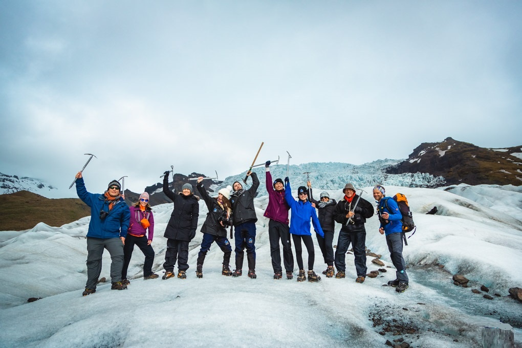 Exkurze na ledovci Vatnajokull