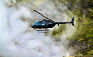 Helikoptéra na Islandu