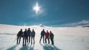 Exkurze na ledovci Snaefellsjokull